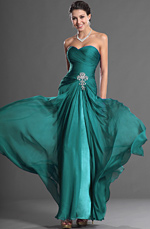 Clearance Sale ! Gorgeous Sweetheart Strapless Evening Dress