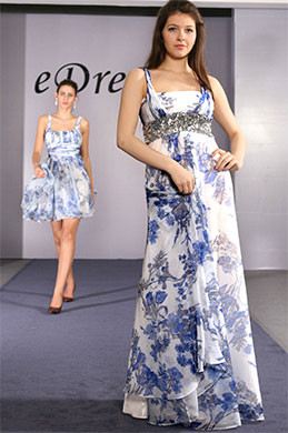 ball / robe de soirée en Fleurie