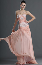 Popular Pink Abendkleid