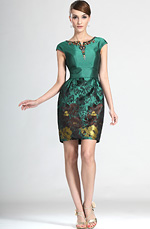 Charmante Verte Robe Mère de Mariée Charmante Verte Robe Mère de Mariée