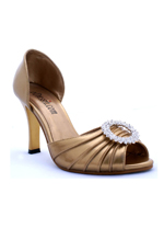 chaussures or