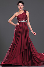 Clearance Sale !  Stunning One Shoulder Evening Dress