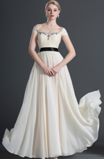 Elegant kurze Ärmelchen Abendkleid/Ballkleid Elegant kurze Ärmelchen Abendkleid/Ballkleid