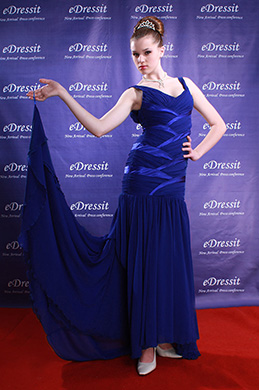 SEXY VESTIDOS DE NOCHE/ FIESTA AZUL