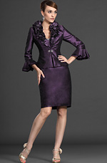 элегантное  платье для дам и два части