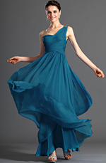 On Sale  Fabulous One Shoulder Evening Dress no beadings