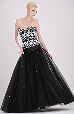 Sequined Ball Gown