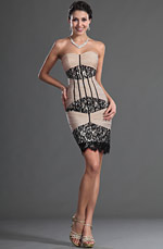 Stylish Strapless Cocktail Dress Stylish Strapless Cocktail Dress