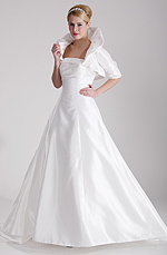 Pure White Bridal Gown