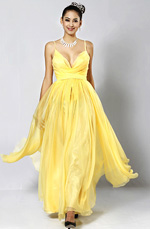 Yellow Evening Dress