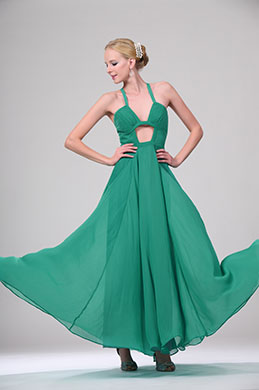 Green Evening Dress