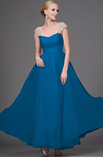 On Sale  Elegant Beaded Evening Dress Gown