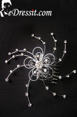 Charming Bridal Headpieces Pins Combs
