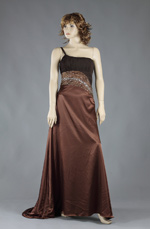 Chocolate Evening Dress- on sale