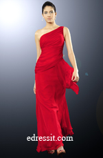 Red Evening Dress