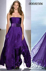 Celebrity Sexy Purple Prom Gown Evening Dress