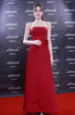 Chic Strapless Bridesmaid Dress