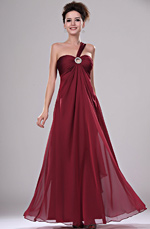 On Sale Charming Sexy Single Shoulder Evening Dress
