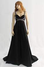 On Sale !!  black prom dress evening dress