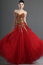 Trägerlos Süße Abend Kleid
