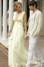 New Blake Lively Ball Prom Gown Evening Dress