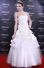 Christmas Discount 50% Off White Prom Gown Evening Wedding Dress