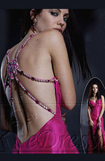 Sexy Beaded Evening Dress