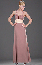 Träger  V-durchlöchern  Abendkleid