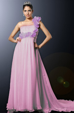 On Sale One Shoulder Evening Dress