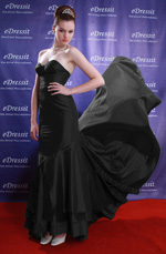 taffeta party dress