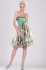 Cute Floral Cocktail Dress