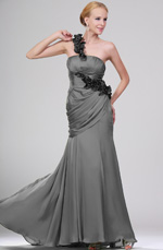Clearance Sale! Gray Evening Dress-Size UK20