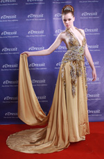 Sexy Luxurious Ball Gown Party Evening Dress