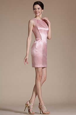 2014 Neu Wunderbar Trägerlos Cocktail Täglich Kleid