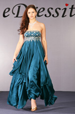 Clearance Sale ! Beaded Evening Dress