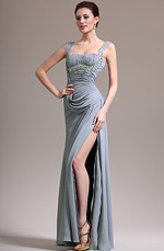 New Glamouring Shoulder Straps Evening Dress