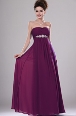 Clearance Sale ! Shimmering Beaded Strapless Evening Dress Black