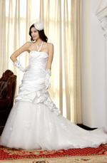 Pure White Amazing Wedding Gown
