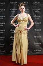 Elegante y Sexy Vestido Largo de Noche/Fiesta/Boda