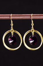 New Purple Brightly  Earring