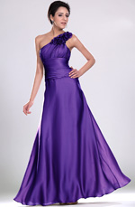 Clearance Sale!  Purple Evening Dress--Size UK8