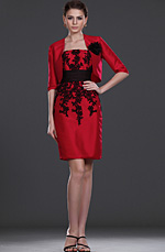 New Simple Elegant Two Piece Mother of the Bride Dress