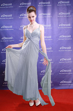 On sale !!  Sexy gray  Prom Gown Evening Dress