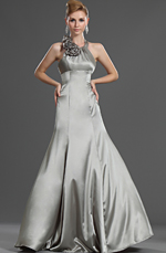New Stylish Fitted bodice Evening Dress