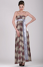 Elegant Strapless Evening Dress