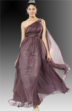 Элегантное вечерние платье одна бретелька