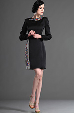 Wundeschön Lang Träger Cocktail Kleid /Arbeitkleid