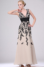 Amazing Sleeveless Evening Dress