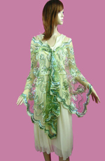 Green Shawl/Wrap/Bolero