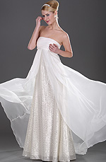 Charming Strapless Evening Dress